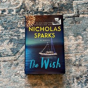 The Wish - hardback by Nicholas Sparks 

Great condition 

Good read!